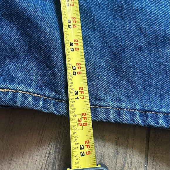 Levi's Classic Blue Straight Jeans Timeless Denim - Picture 5 of 6